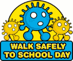 Marcher en toute sécurité jusqu'à la journée scolaire.gif