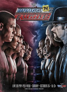 Bragging Rights (2010) 2010 World Wrestling Entertainment pay-per-view event