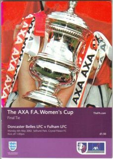 <span class="mw-page-title-main">2002 FA Women's Cup Final</span> Football match