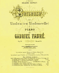 Thumbnail for Berceuse (Fauré)