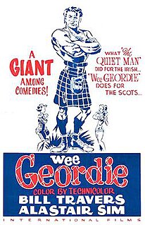 <i>Geordie</i> (film) 1955 British film