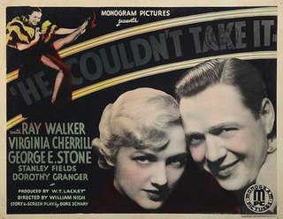 <i>He Couldnt Take It</i> 1933 film