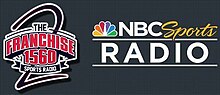 Former logo under the NBC Sports Radio affiliation KEBC TheFranchise1560 logo.jpg