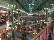 Shopping malls have had a huge impact on consumer culture. Shown in the picture is the Mall of America, one of the largest malls in the US. Mall of America interior.jpg