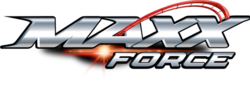 Maxx Force, Six Flags Great America (logo, transparent).png