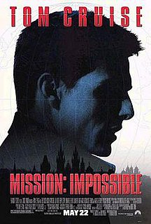 <i>Mission: Impossible</i> (film) 1996 film directed by Brian De Palma