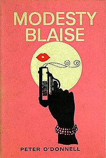 <i>Modesty Blaise</i> (novel) 1965 novel by Peter ODonnell