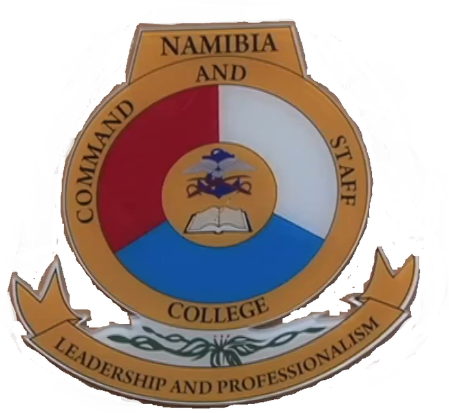 File:Namibia Command and Staff College Logo.png