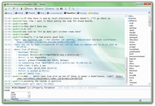 <span class="mw-page-title-main">Nettalk (IRC client)</span> IRC Client for Windows