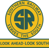 Eteläisen rautatien logo, helmikuu 1970.png