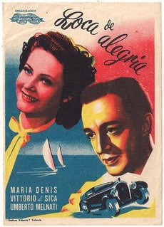 <i>Two on a Vacation</i> 1940 Italian film