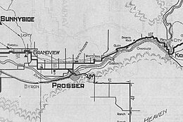 1926 Road map