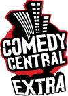 Logo used in the UK and Ireland until 31 July 2012. Comedy Central Extra.svg