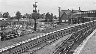 <span class="mw-page-title-main">Crieff railway station</span> Railway station in Perth and Kinross, Scotland, UK