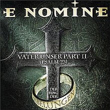 E nomine vater unser parte II single CD cover.jpg