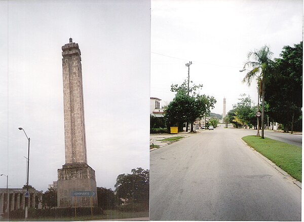 El Obelisco, Finlay's memorial in Havana