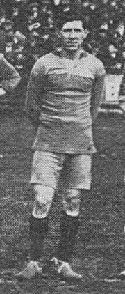 Keenor while a guest at Brentford in 1919