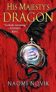 <i>His Majestys Dragon</i> Novel by Naomi Novik