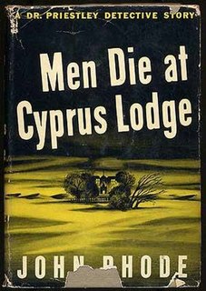 <i>Men Die at Cyprus Lodge</i> 1943 novel