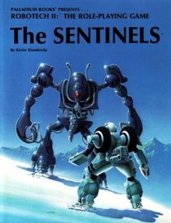 Robotech II: The Sentinels (Palladium Books) Science fiction role-playing game supplement