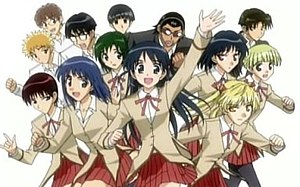 The main School Rumble cast and supporting characters SR26 SR S1 cast.jpg