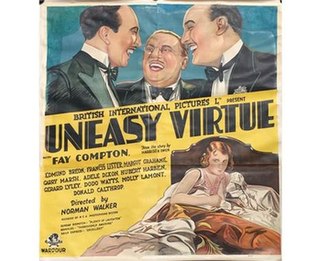 <i>Uneasy Virtue</i> 1931 film