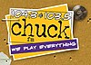 Logo as "Chuck FM" (2009-2012) WCHK-FM-12-31-2009.jpg