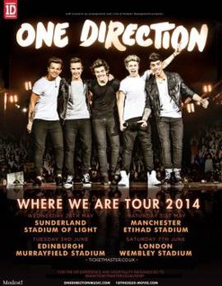 Where We Are Tour (One Direction) concert tour by One Direction