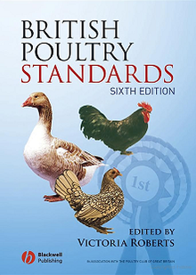 Front cover of the sixth edition of the British Poultry Standards British Poultry Standard.png