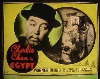 <i>Charlie Chan in Egypt</i> 1935 Charlie Chan film directed by Louis King