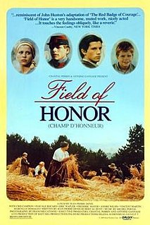 <i>Field of Honor</i> (1987 film) 1987 French film