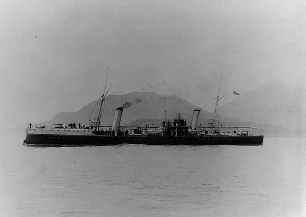 Caprera soon after entering service