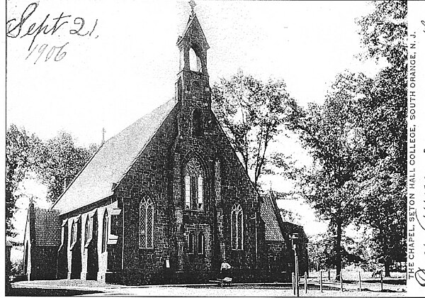 Immaculate Conception Chapel, built during the American Civil War