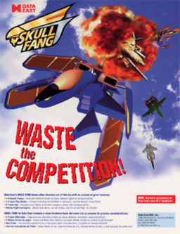 North American arcade flyer of Skull Fang Kuhga Gaiden.