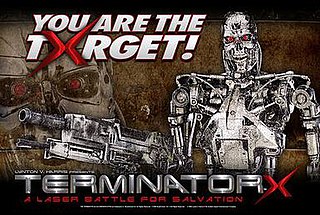 Terminator X: A Laser Battle for Salvation Themed indoor laser skirmish attraction