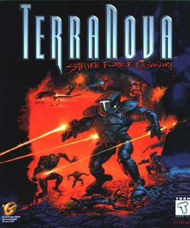 <i>Terra Nova: Strike Force Centauri</i> 1996 tactical first-person shooter video game