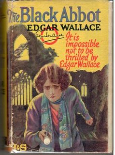 <i>The Black Abbot</i> (novel) 1926 novel by Edgar Wallace