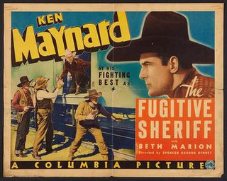 <i>The Fugitive Sheriff</i> 1936 film by Spencer Gordon Bennet