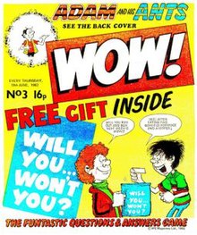 Issue 3 of Wow! comic Adamcomicfront.jpg