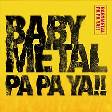 Babymetal Pa Pa Ya !! digital single cover.jpg