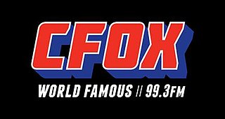 CFOX-FM Radio station in Vancouver