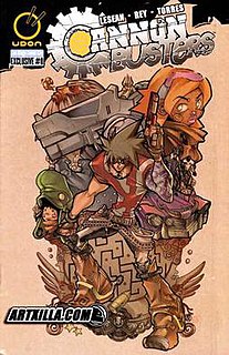 <i>Cannon Busters</i> American fantasy comic book series