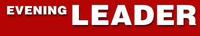 Former Evening Leader logo, 1973-2006 Eveningleader.png