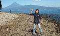 Fuji san from Suruga Bay, October, 2006