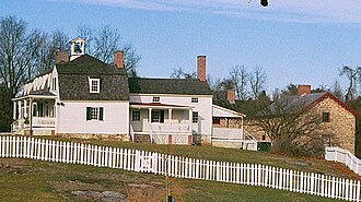 Farmhouse and slave quarters at Hampton National Historic Site. Photo by James G. Howes. Hampton NHS 03-cropped.jpg