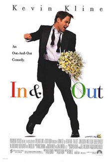 <i>In & Out</i> (film) 1997 comedy film directed by Frank Oz