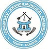 Segel resmi dari Ledzokuku-Krowor Kabupaten Kota