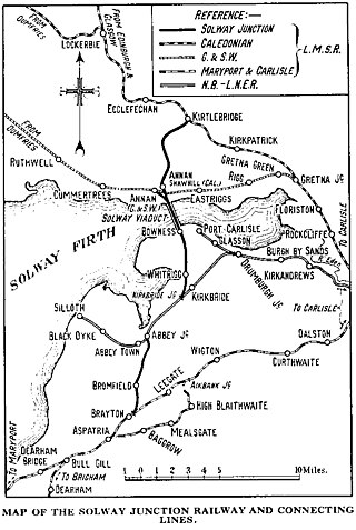 <span class="mw-page-title-main">Solway Junction Railway</span> Former railway line in Scotland