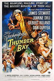 <i>Thunder Bay</i> (film) 1953 American adventure film