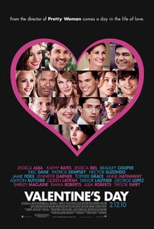 <i>Valentines Day</i> (2010 film) 2010 US romantic comedy film by Garry Marshall